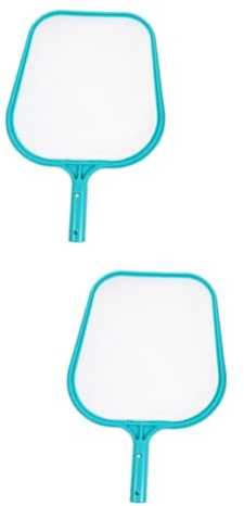INOOMP 2pièces Épuisette De Nettoyage pour Piscine Et Étang Outil De Nettoyage Léger Maille Fine pour Débris Et Insectes Accessoire Pratique pour Jardins Et Bassins