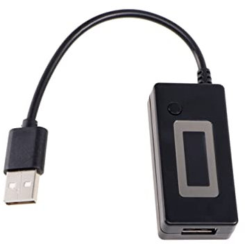 JECOMPRIS Lcd USB Voltage Monitor Tester for Smartphone Charger Battery Monitor USB Voltage and Tester for Mobile Power Bank