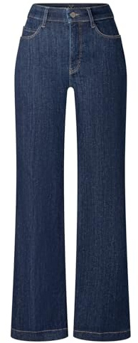 Mac Dream Wide Authentic 5439-90-0358L - Pantalones vaqueros de 5 bolsillos para mujer, Fashion Rinsed (D683), 32W / 34L