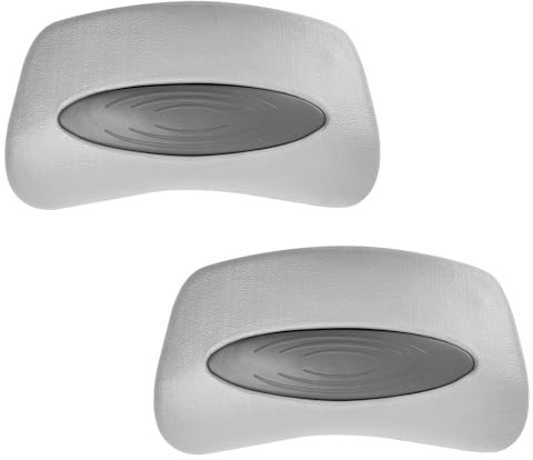 2 Pack 6472-960 Spa Pillow Replacement for Sundance 850 & 880 Series Spas (2001-2008), Hot Tub Spa Headrest Outer Pillow 6455-467 with Insert 6455-482