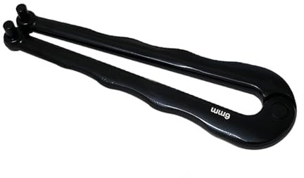 Seiwei Chiave a Cricchetto Regolabile a Faccia Piatta da 6mm, Gamma di Apertura 3-8mm, Pinze Universali Rotanti per Dadi Tondi con Fori Praticati