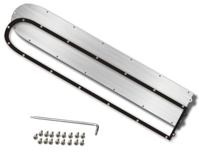 YHAILI 1Set Electric Scooters Chassis Protecting Stainless Steel Battery Bottom Covers for Electric Kicks Scooters