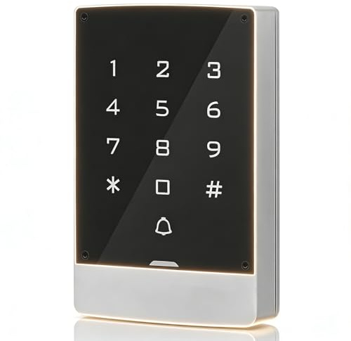 Digicode Portail, Clavier Code Metal IP65 Étanche, 2000 Utilisateurs - Faible Consommation, Déverrouillage Rapide, Accès Sécurisé pour Maison & Bureau