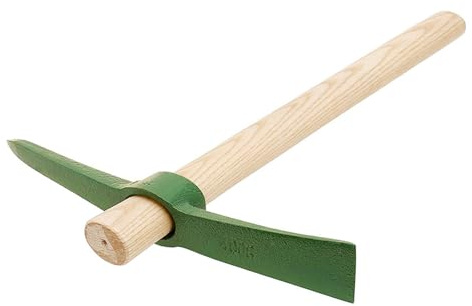 Gatuida Da Giardino in Acciaio Manico in Legno Attrezzo Per Giardinaggio All Aperto Per Scavare e Dissodare Terreni Utilizzabile Per Trapiantare Piante e Fiori