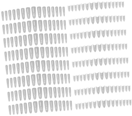 predolo 240 capsules à ongles transparentes, accessoires de manucure haute résistance pour une utilisation à domicile ou DIY, Ovale