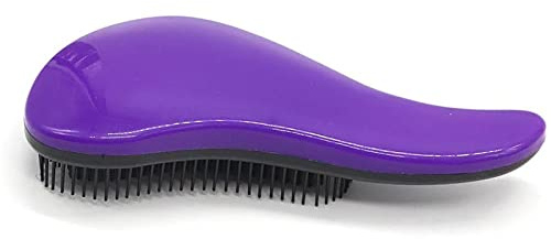 Depisuta Brosse Exfoliante pour Cuir Chevelu, Masseur de Cheveux Doux, Améliore la Circulation Sanguine, pour une Utilisation en Salon à Domicile, Violet