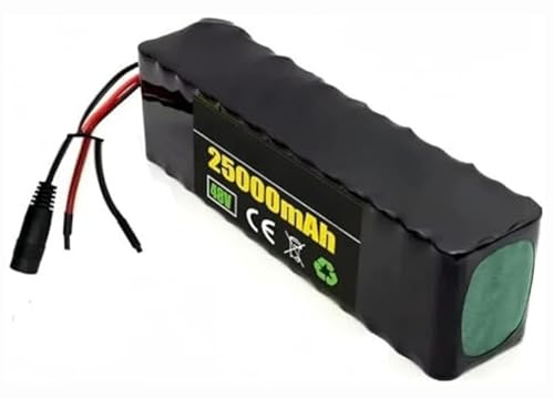 Batterie Lithium 48 V 25 Ah 13S3P Rechargeable Pour Vélos Et Scooters Électriques - Haute Capacité Avec BMS Et Chargeur 48V 25Ah,XT90