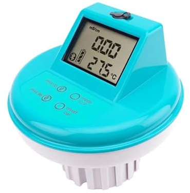 Digitaler Wassertester, EC Temp ORP PH Meter 4 In 1 Wasser Qualität Tester Leitfähigkeit Meter for Aquarien Pools Aquakultur APP Daten Messwerte