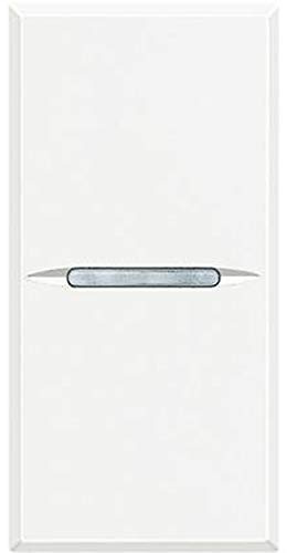 BTicino SHD4001F Axolute Interruptor, 1P, 16, Blanco