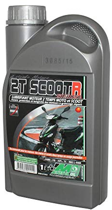 MINERVA OIL HUILE MOTEUR 2 TEMPS MINERVA SCOOTER R SYNTHESE (1L) (100% MADE IN FRANCE)