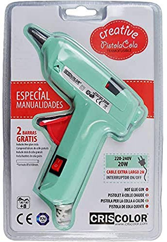 CRISCOLOR PISTOLA SILICONA MINI CREATIVE