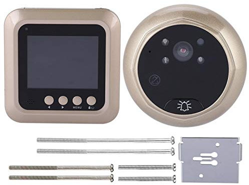 Digital Door Viewer, Video Doorbell, Peephole Door Camera Digital Door Doorbell Humanized FIFO Design Peephole Door Camera for Videotape Home Security