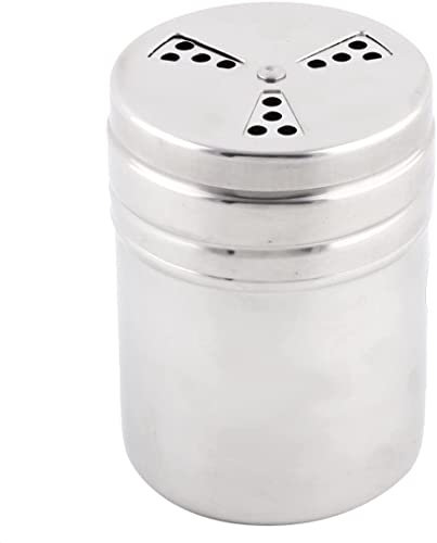 XYZOOM Edelstahl Restaurant Gewürz Salz Pfefferstreuer Gewürz Menage Flasche 3,5 Zoll hoch(e28a8 98763 bf860 5a5b3 b724a e8912