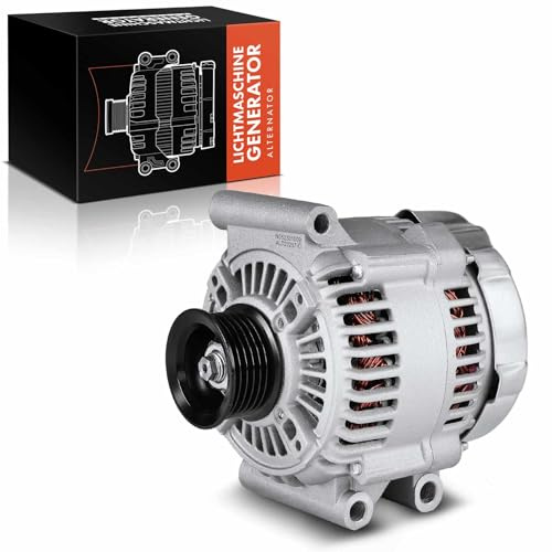Frankberg Lichtmaschine 12V 105A mit Riemenscheibe Kompatibel mit M.i.n.i Coo.per R50 R53 1.6L 2001-2005 M.i.n.i Cabriolet Cooper R52 1.6L 2004-2005 Generator Replace# 102211-2221