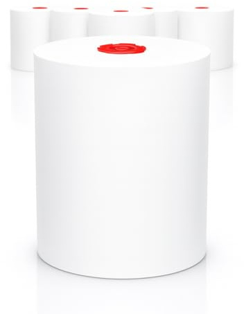 Blanc HYGIENIC Smart ECO Handtuchrollen für Blanc Cosmos, 6 × 230 m | 6 Rollen à 230 m, 1-lagiger Zellstoff, 1.380 m gesamt, FSC und EU Ecolabel, für Blanc Cosmos Sensor/Autocut