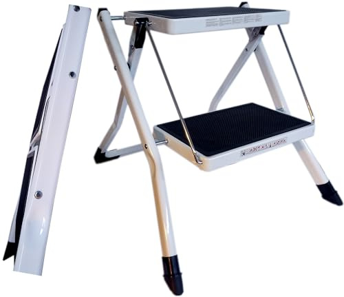 Folding Double Step Non Slip Steps For DIY, Caravans, Campers