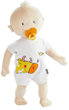 HABA Briciole bambola beige – con ciuccio magnetico e corpo per cambiare – Quasi grande come un vero bambino – regalo per la nascita – 1759294001