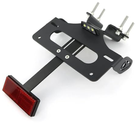 Motorrad Kennzeichenhalter Für Y&amaha FZ-07 MT- 07 2014-2020 MT07 R7 2021-2022 Anzahl Kennzeichen Halter Rahmen Hinten Schwanz Ordentlich Eliminator Kit