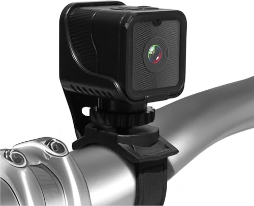 TIROL SUPPLIES Ultra Light Action Camera | 170° Wide Angle FHD 1080P | Handlebar, Helmet, Bicycle, Outdoor Sports | USB Rechargeable & Portable Bike Camera