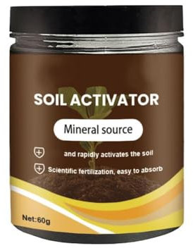 Soil Activated,Organic Soil Activator & Plant Fertilizer for Raised Garden Beds,Multifunctional Soil Revitalizer,Professional Bone Meal Fertilizer,House Plant Fertilizer for Indoor & Outdoor Plants