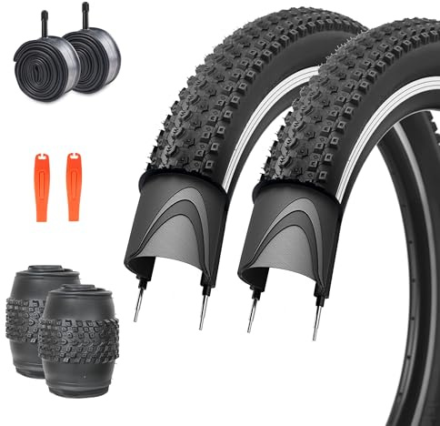 ZUKKA 2er-Pack Fahrradreifen 24/26/27.5/29 x 2,125 Mountainbike Reifen