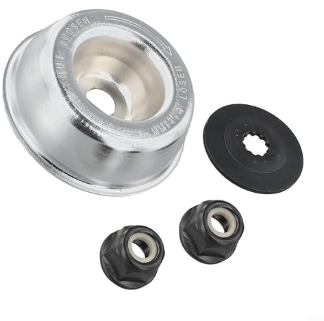 El kit de fijación de hoja de la serie FS incluye tuercas de collar de arandela de empuje de placa de conductor M8 x 1.25LH M10 x 1.0LH piezas de repuesto para FS44 FS55 FS65 FS74 FS85 FS90 FS110