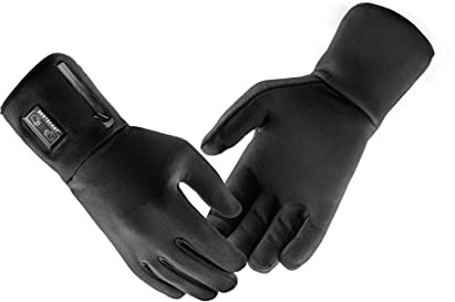 BERTSCHAT Beheizte Unterziehhandschuhe PRO Dual Heating - Beheizbare Handschuhe - Winterhandschuhe Männer & Frauen - Touchscreen-fähige Thermo-Handschuhe Akku-Heizung - Jagd, Ski, Motorrad, Fahrrad