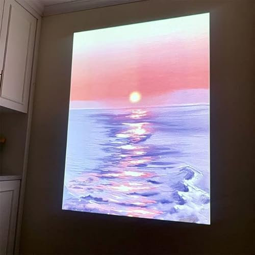 Cloud Beach Scenery Projector Lamp Lovely LED Atmosphere Light for Wedding Birthday Theme Party Decor Mini Projector Lamp-Style 7