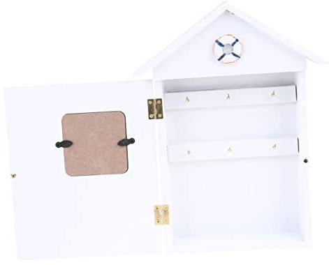 PLAFOPE Schlüsselbox Wandhalterung Aus Holz Schlüsselhalter Für Wand Schlüssel Organizer Für Küche Flur Garage Oder Eingangsbereich Zur Organisation Und Aufbewahrung Von Schlüsseln