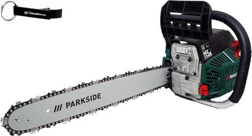 HEADNMORE® Bundle – Parkside® motosega a benzina PBKS 53 + portachiavi HEADNMORE®