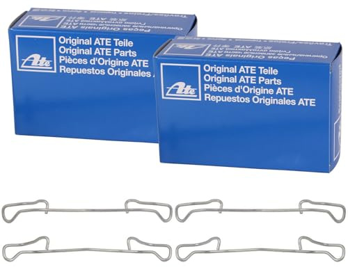 2X ATE Federn Klammern Bremssattel hinten vorne | 2x 11.8116-0264.1 passend für 500E