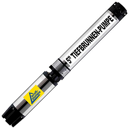 400V Brunnenpumpe Tiefrunnenpumpe Tauchdrückpumpe Tauchpumpe Pumpe Brunnen-Star, mit hoher Förderleistung und großem Druck, Rohrpumpe (5 Zoll BRUNNEN-STAR 5500-4/400V)