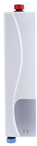 Mini chauffe-eau instantané sans réservoir Chauffage Turbo Antioxydant (Blanc)
