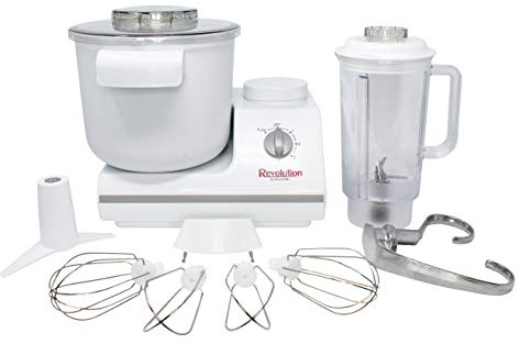 WONDERMILL -Complete Bread Dough Mixer Machine with Dough Hook -Bread Kneader and Dough Maker - Dough Kneading Machine Mixers Kitchen Electric Stand Mixer -Upgraded Wondermix Revolution Kitchen Mixer