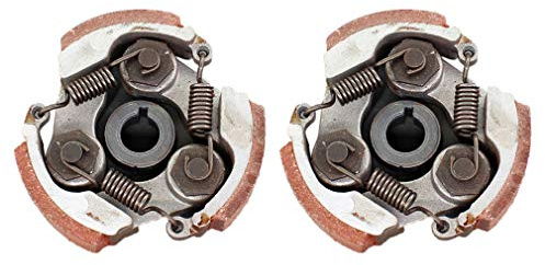 AISEN 2x Pads D' Embrayage Plaque Centrifuge Pour Pocket Dirt Bike Cross Mini Moto Quad ATV 43cc 47cc 49cc 50cc