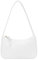 XUNXIANZHAO Everpertuk Umhängetasche Damen,Retro Umhängetasche, Schultertasche Leder Unterarm-Paket Frauen Clutch Bag, Achsel Handtaschen Schultertasche,Retro Totes Taschen (Weiß)