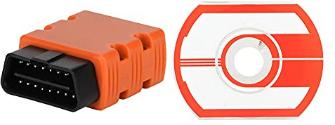 Scanner de Diagnostic KW903 on-Board Diagnostics 2 KW902 Elm Outil de Diagnostic WiFi de Voiture Lecteur de Code de Scanner Automatique pour téléphone(Orange)