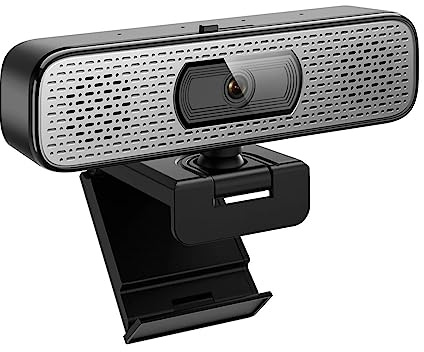 Web camera, 2K 4K Wecam Messa a fuoco automatica WebCamera Altoparlanti stereo incorporati for trasmissione in diretta Videoconferenza Videocamera for giochi for PC ruotabile ( Color : 4K Auto Focus ,