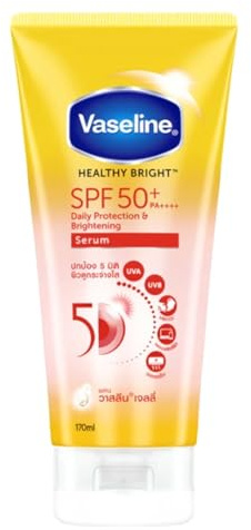 Vaseline Healthy Bright Daily Protection Brightening Serum, SPF50+ PA++++, 170ml
