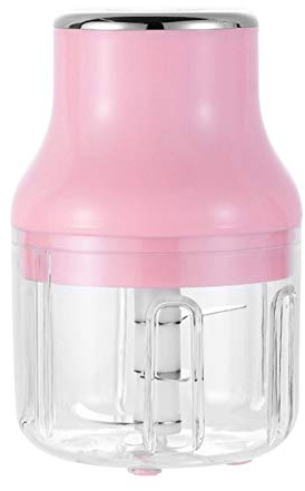 HAVVMK Mini picadora de Carne, picadora de Carne y Verduras de 100ml/250ml de Capacidad, Tres Colores Opcionales, picadora de Carne Recargable por USB