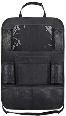 2er Auto Rücksitz Organizer für VW T5 Multivan Transporter T6 California Multivan Transporter, Autositz Organizer Anti Kick und Verschleißfest Wasserdichtes Plane Kick-Matten-Schutz