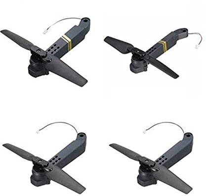 Szwaldaper Ersatzteile Achsenarme mit Motor Propellerrahmen Teile Ersatzzubehör, for Eachine, E58 RC Quadcopter FPV Racing Drone Drohnenarm mit Motorhalterung