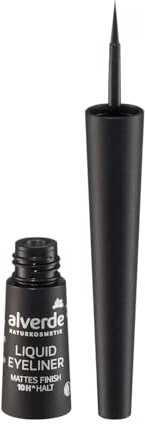 alverde NATURKOSMETIK Liquid Eyeliner 10 Black, 2,5 ml