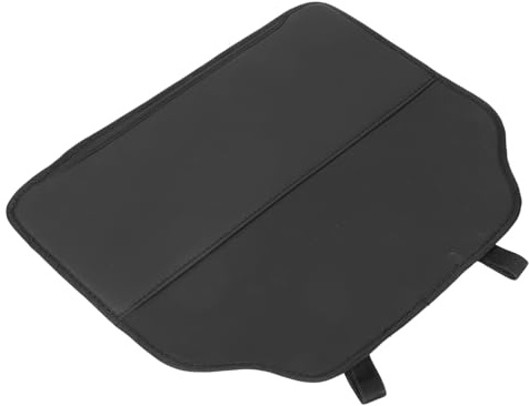 BESTYASH Protector de Asiento Antisuciedad para de Respaldo con Organizador para Instalación Material de Artificial Color Negro Accesorio de Protección para Asientos
