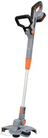 BuyStar Tagliabordi 12V Portatile – Motore 775#, Manico Estendibile, Taglio 30 cm, Tagliaerba, Perfezionamento del Giardino, Batteria 2.0Ah 10C, Caricabatterie - velocità 161000rpm