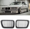 1997–1999 E36 Frontgrill für Nierenhaube, mattschwarz, 1 Paar