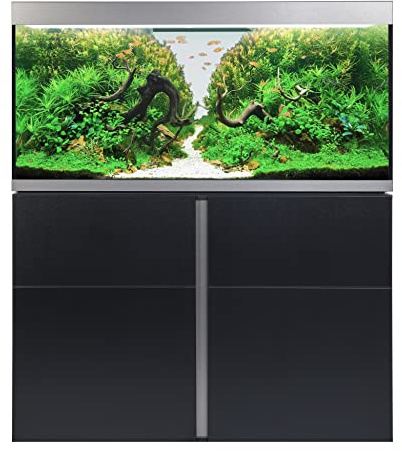 Siena 330 Aquarienkombination bestehend aus Aquarium 332L und Schrank in Schwarz