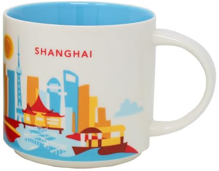 Starbucks Tazza in ceramica, serie You Are Here, 396,9 g