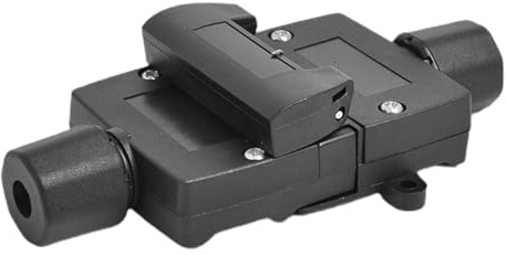 Prise de remorque à 7 broches - Prise de remorque à 7 broches - En cuivre - 12 V - Connecteur de faisceau de câble de rechange robuste avec prise et prise pour une connexion sécurisée