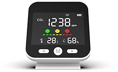 Monitor de calidad del aire Detector de dióxido de carbono CO2 Detector Detector de concentración de dióxido de carbono Detección